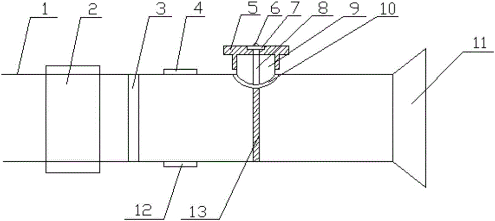 Novel exhaust pipeline