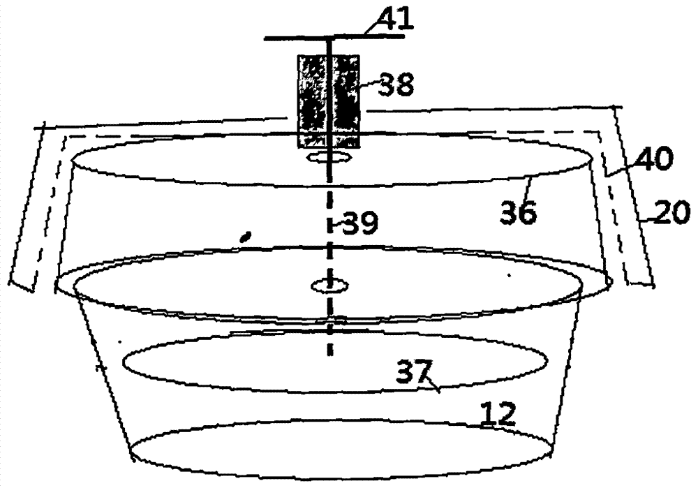 Planting system formed by novel planting ropes