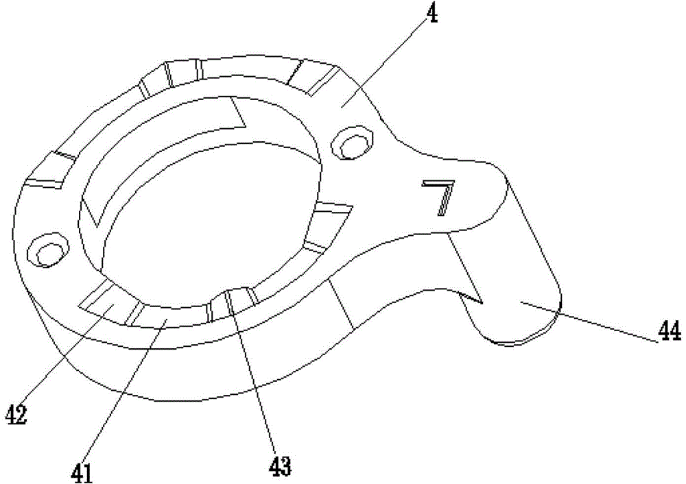 Hollow multi-segment self-closing damper rotating shaft