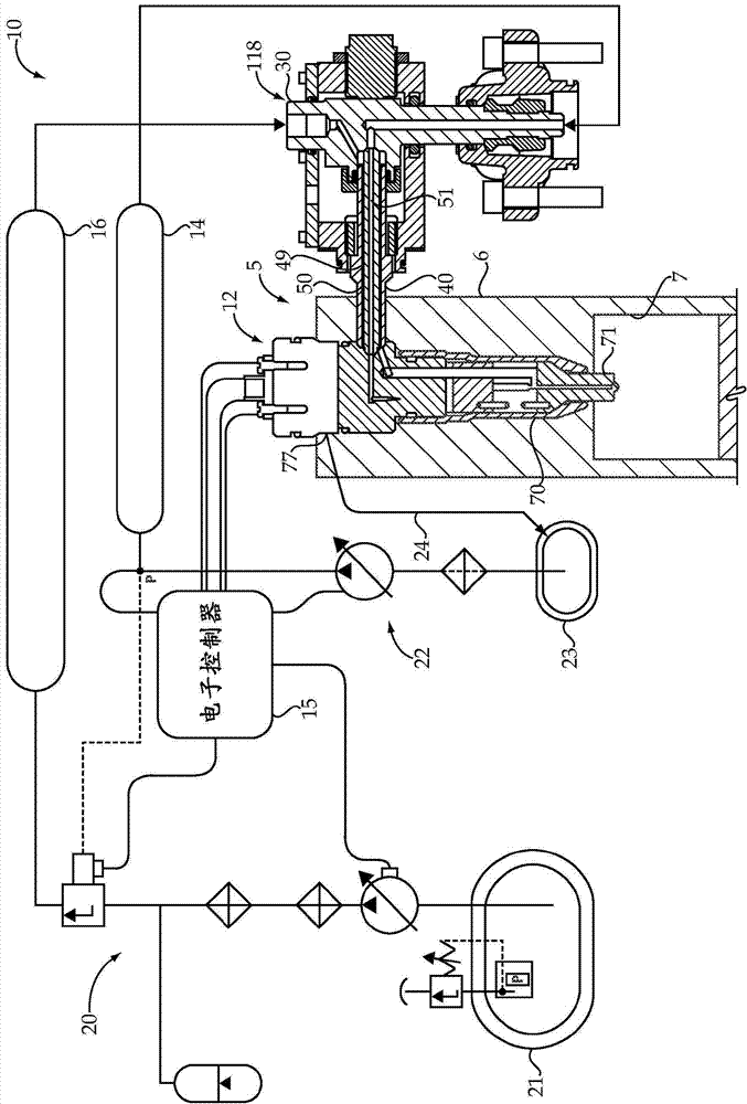Fuel injector for dual fuel common rail system