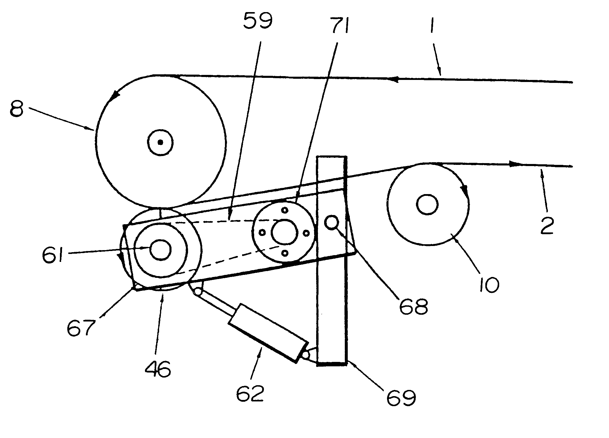 Power take off from an endless conveyor