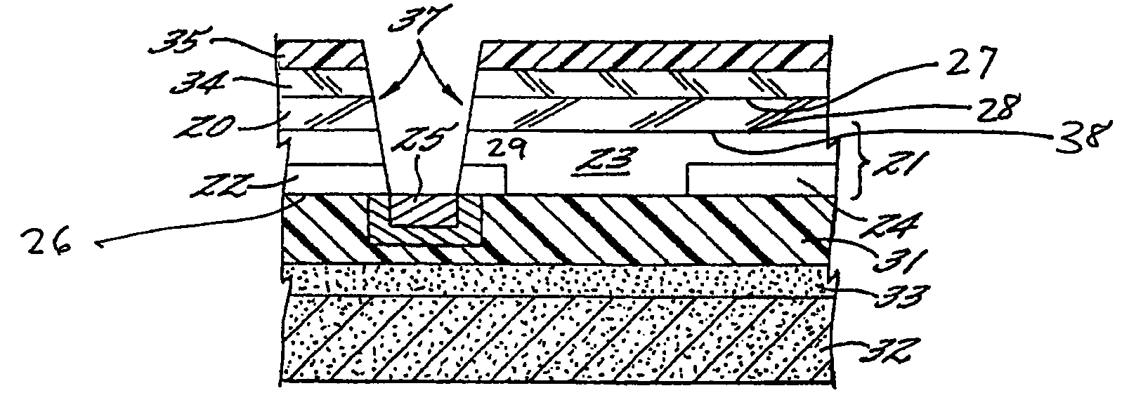 Method of forming vias in silicon carbide and resulting devices and circuits