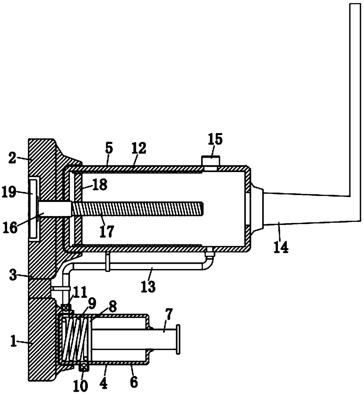 Corn ear pollinator and pollination method thereof