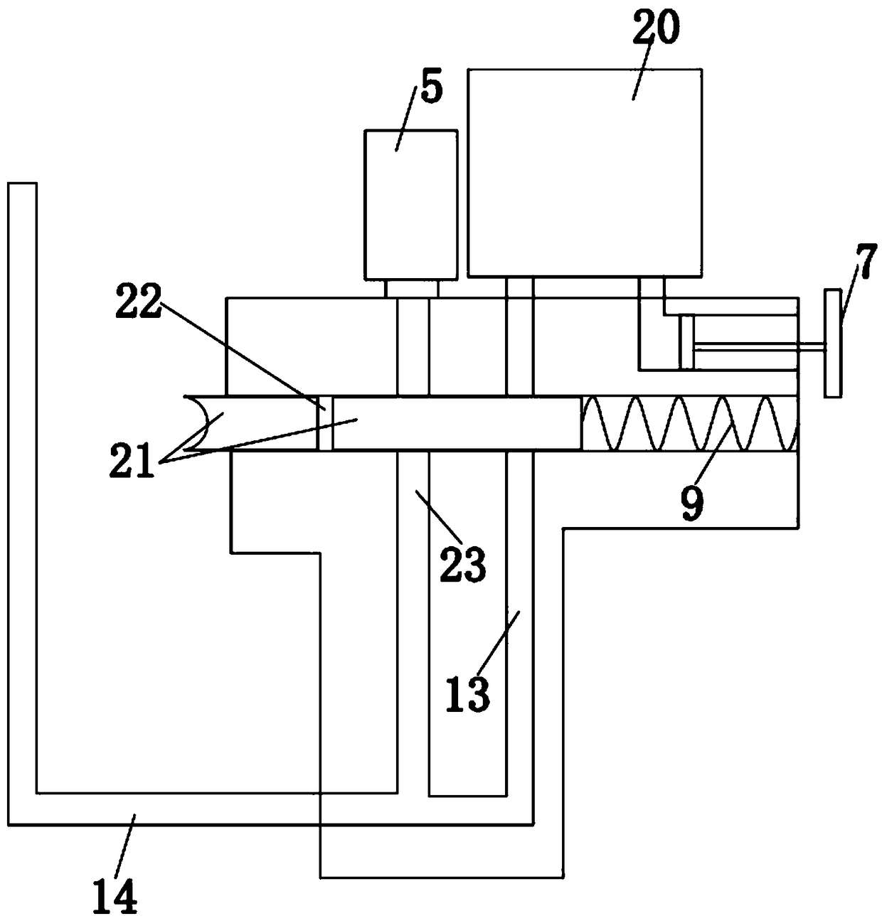 Corn ear pollinator and pollination method thereof