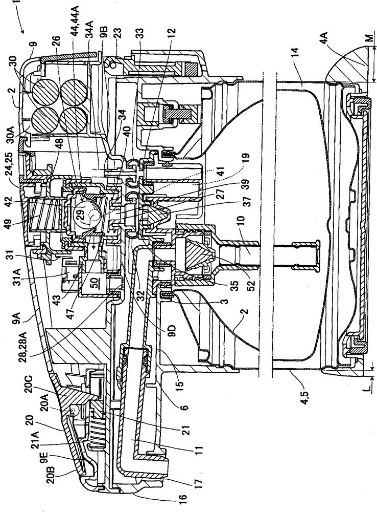 Electric pressurization outpouring type liquid container