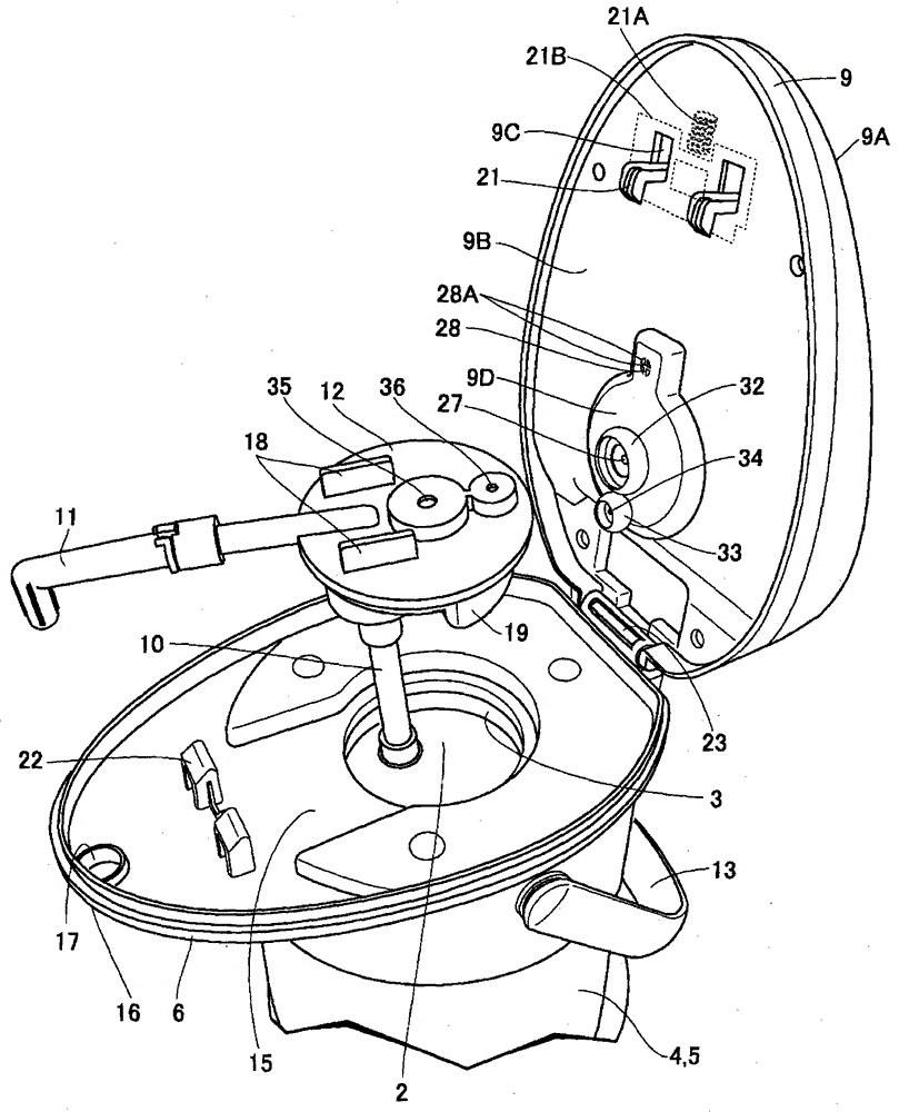 Electric pressurization outpouring type liquid container