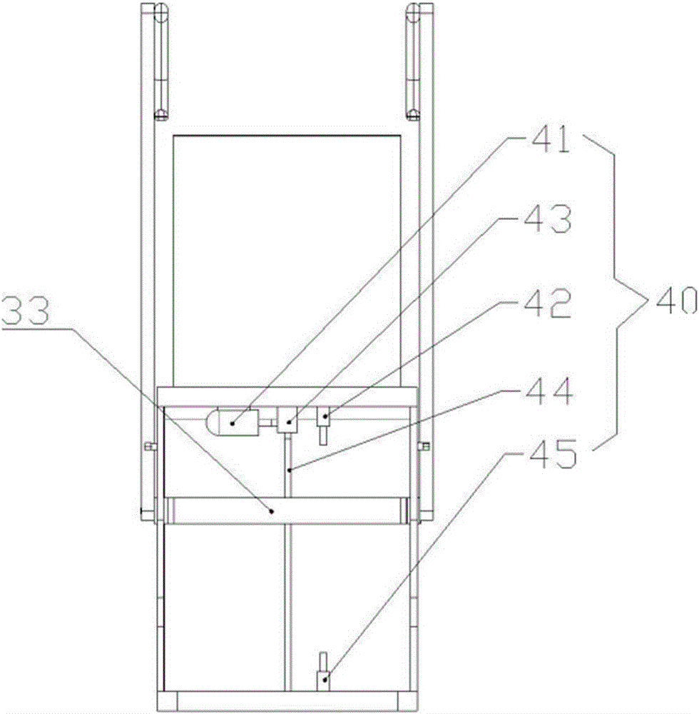 Double-connecting-rod type auxiliary toilet bowl