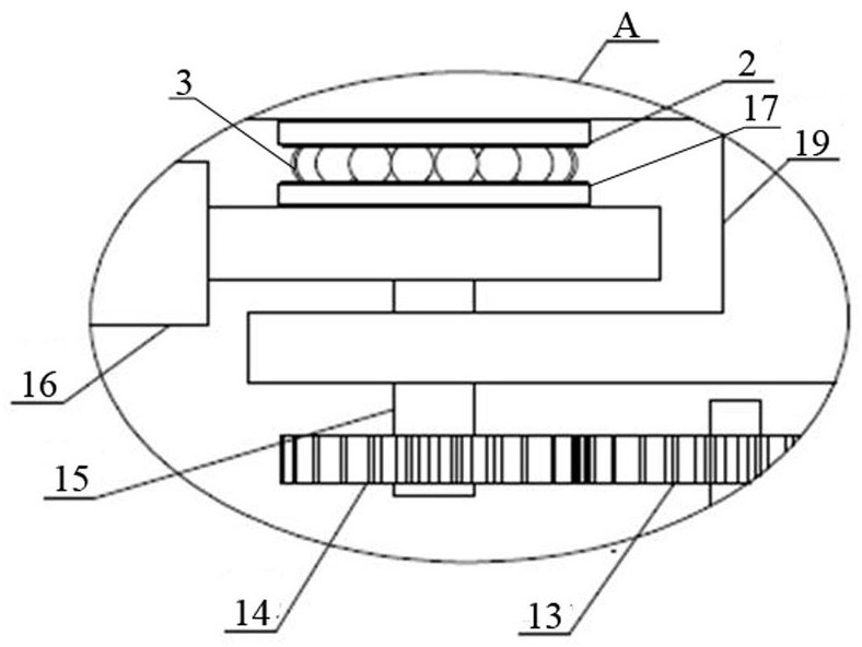 Angle-adjustable spraying and dust-settling device for coal mine