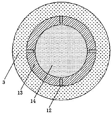 An intelligent trash can with anti-collision function and preparation method thereof