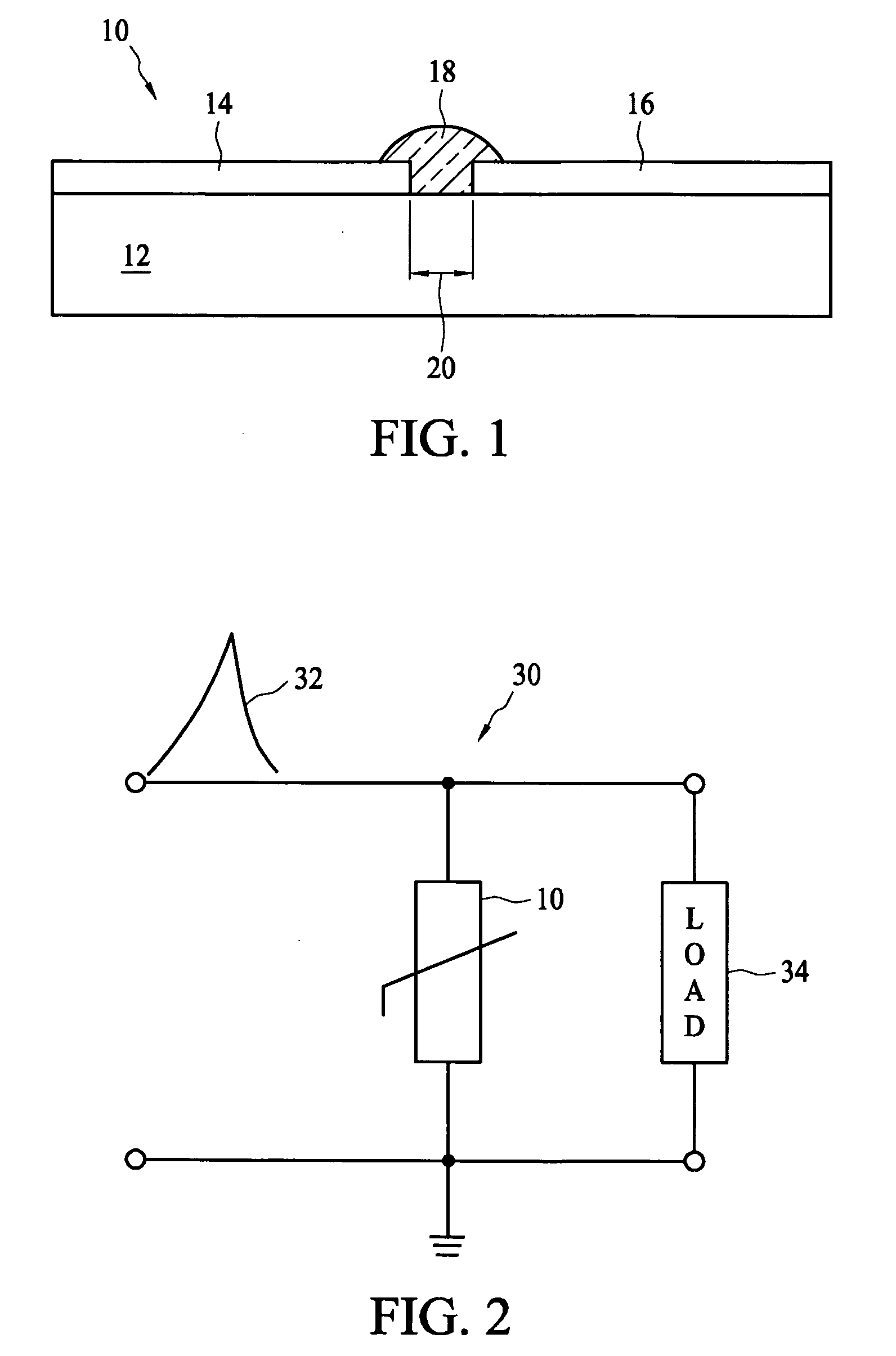 Variable impedance composition