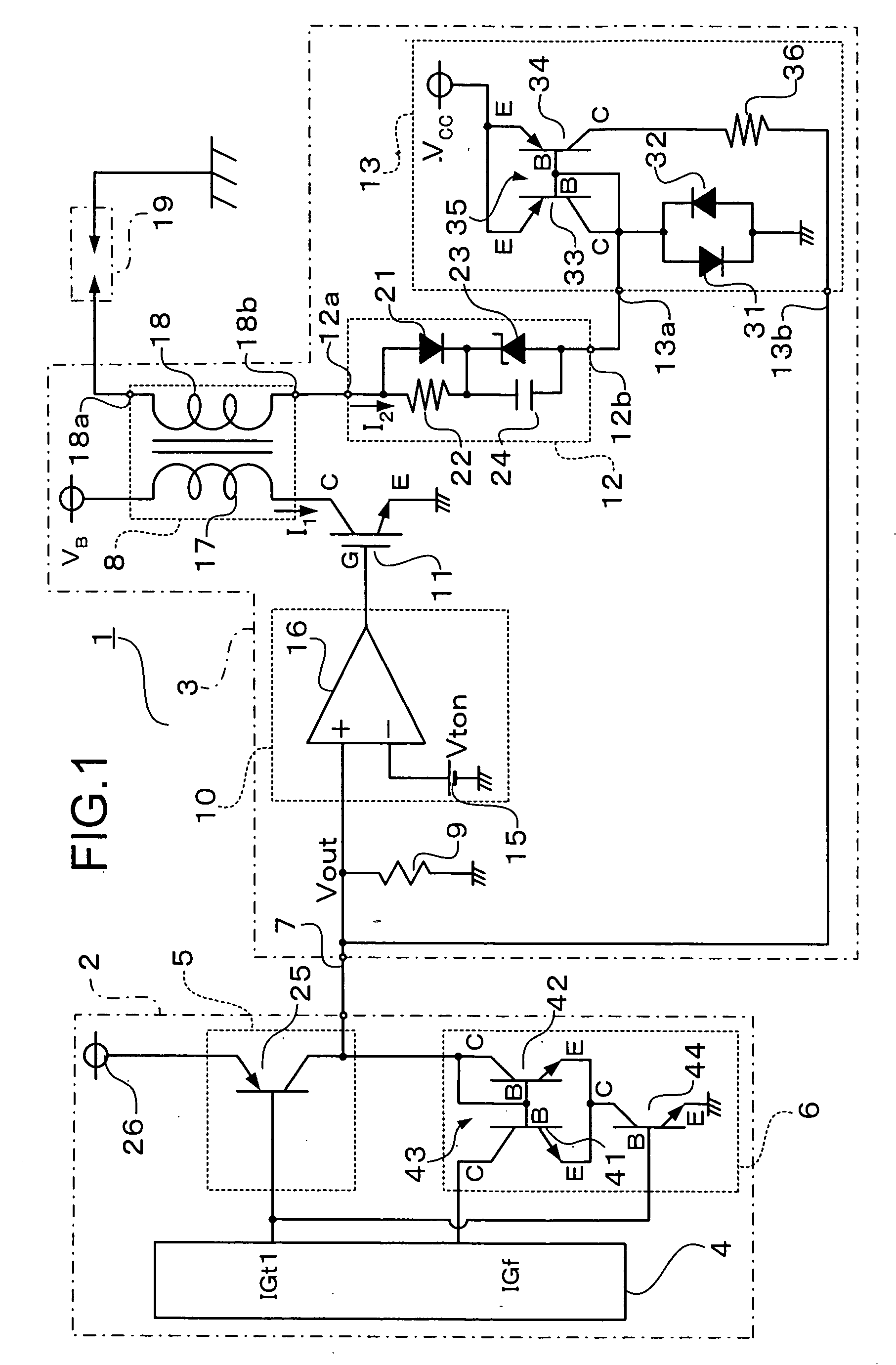 Ignition apparatus for an internal combustion engine