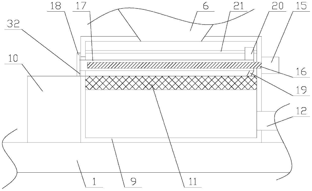 Efficient water-saving ore washing device for ore concentration