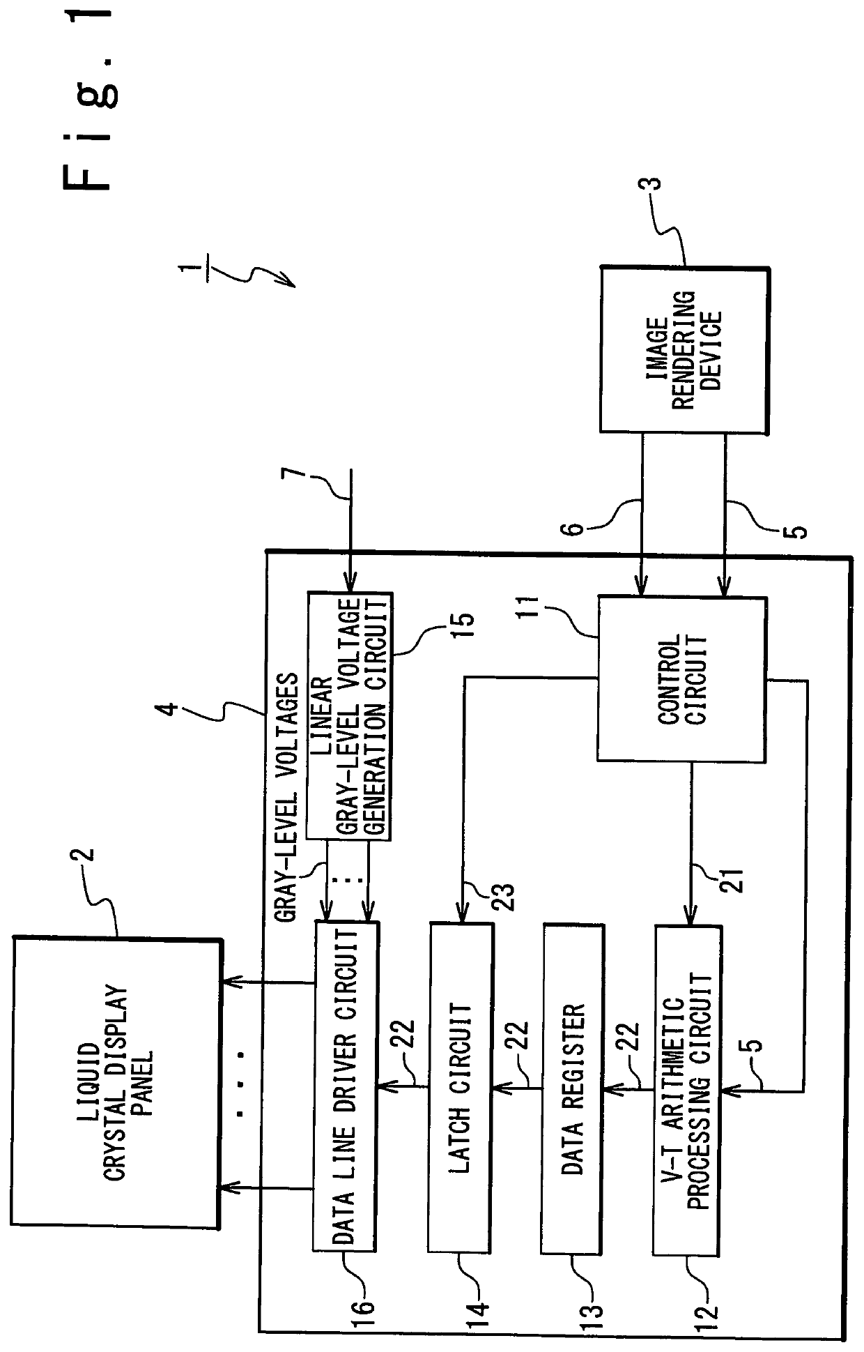 Display data correction by numerical operation suitable for display panel driver