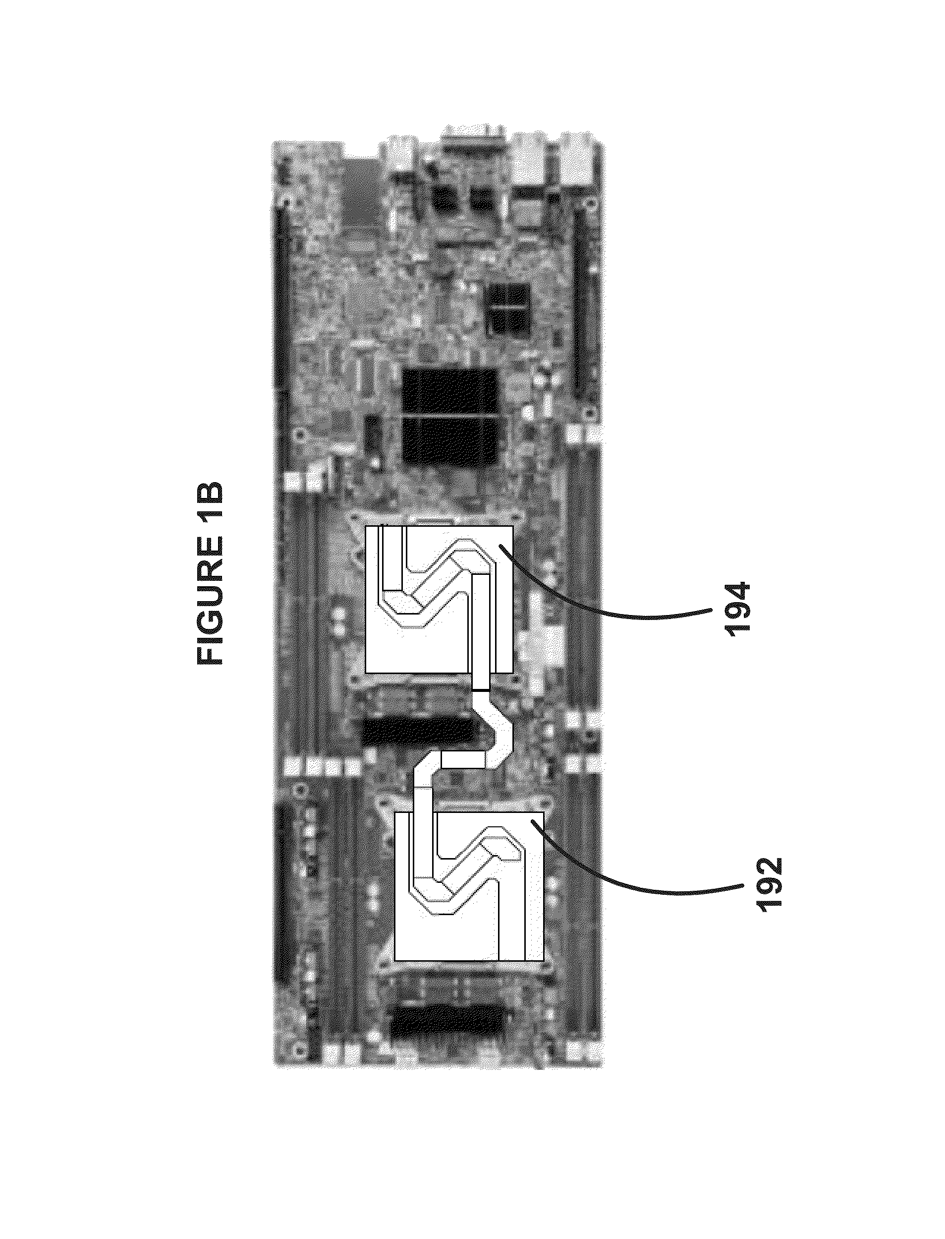 System for cooling multiple in-line central processing units in a confined enclosure