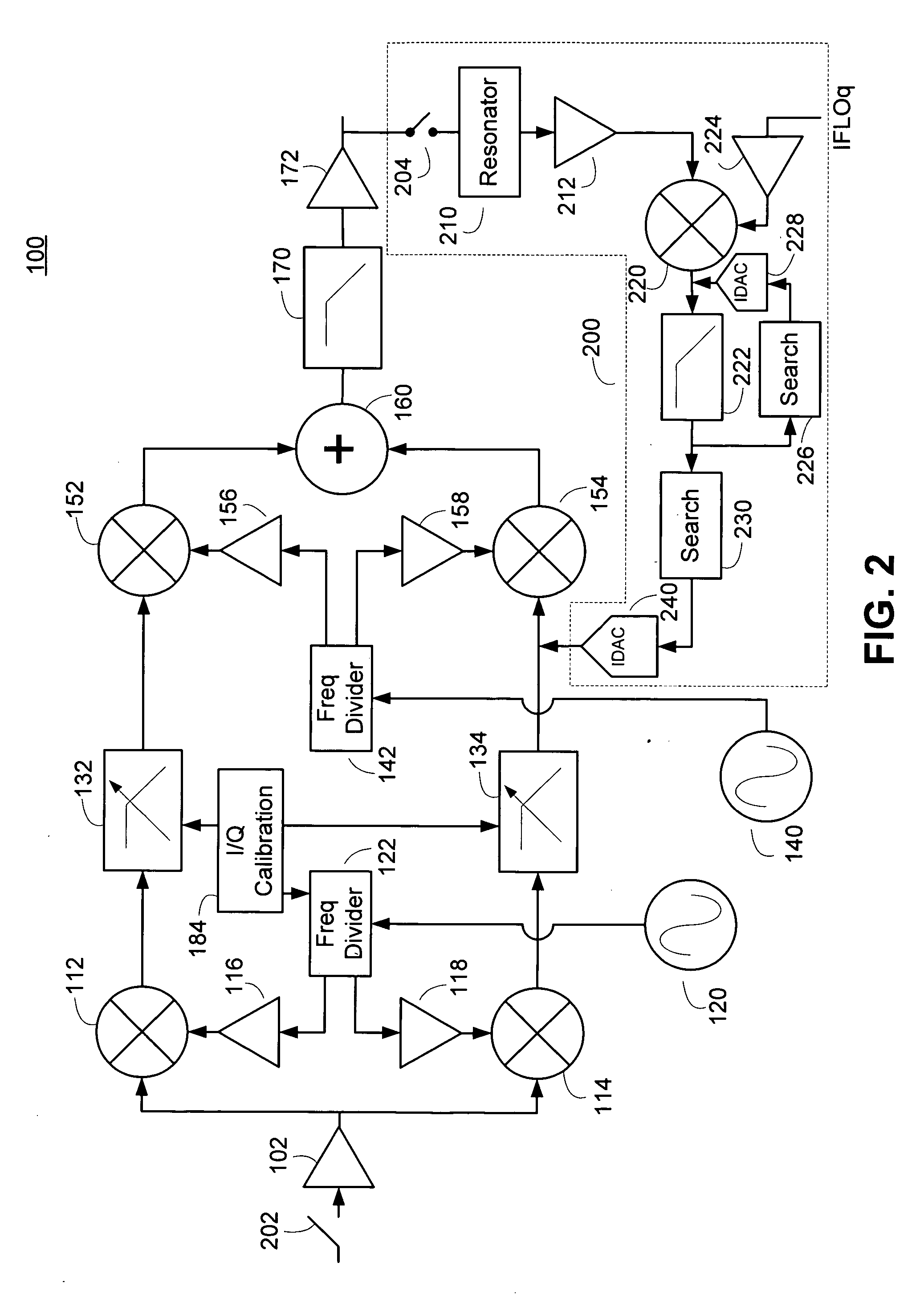 Dual conversion receiver with programmable intermediate frequency and channel selection