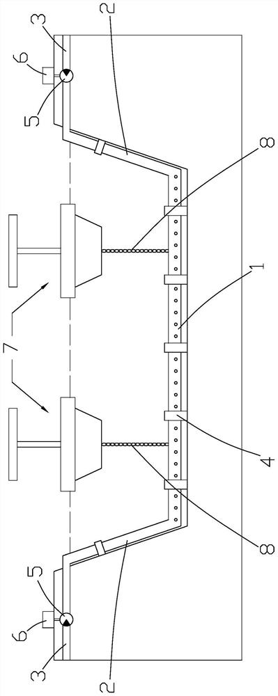 An integrated treatment system and method for lake water environment treatment