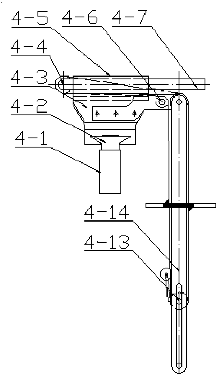 Stamping waste silent transmission device and transmission method