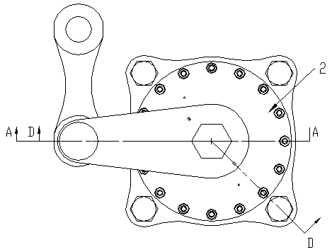 A rotary magnetorheological damper