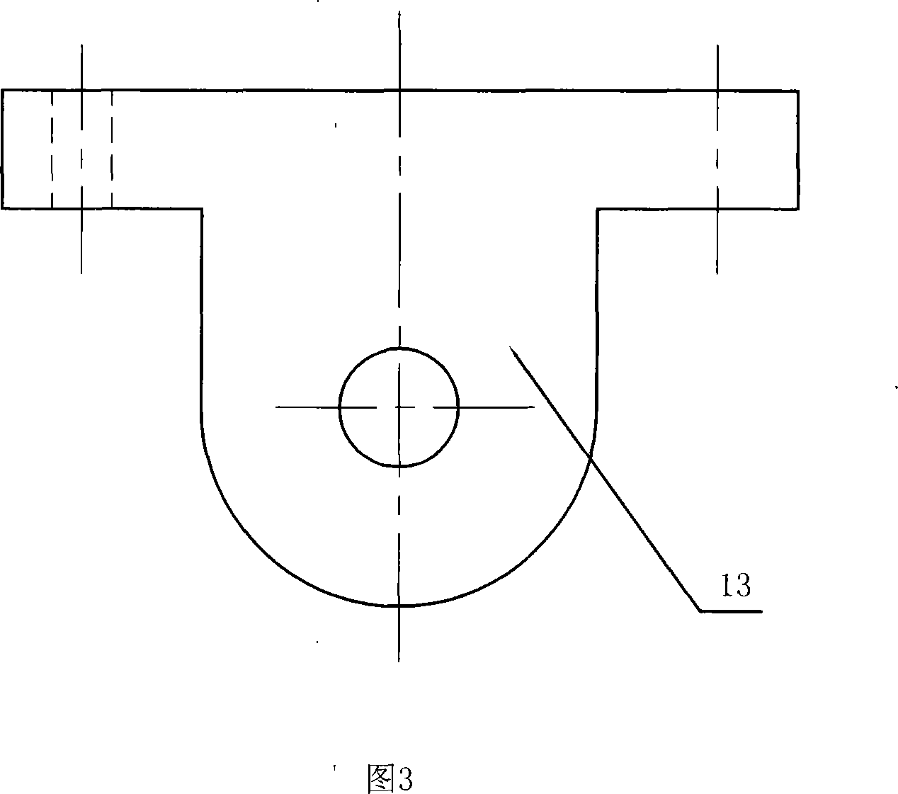 Wave type inclined plate vibration device for preparing semisolid state alloy and preparation method thereof