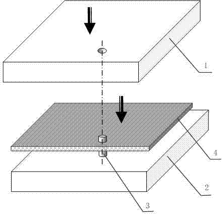 Manufacturing method of composite material laminated plate with holes