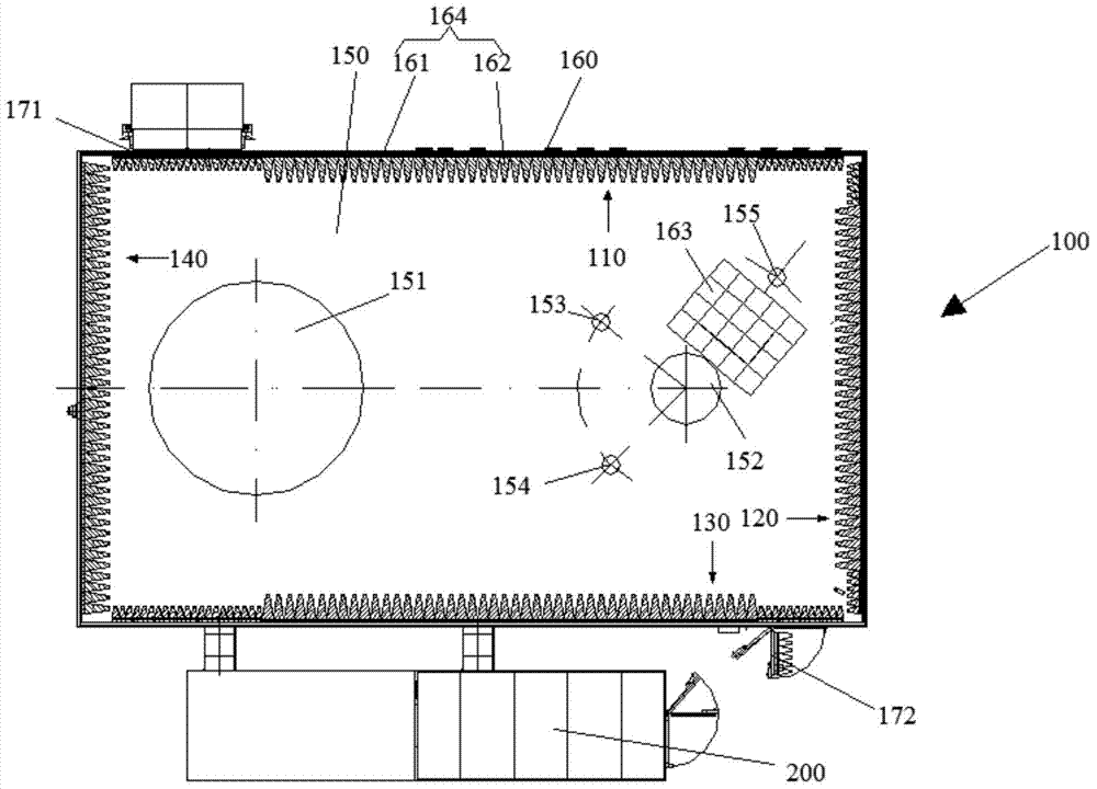 Anechoic chamber and using method thereof