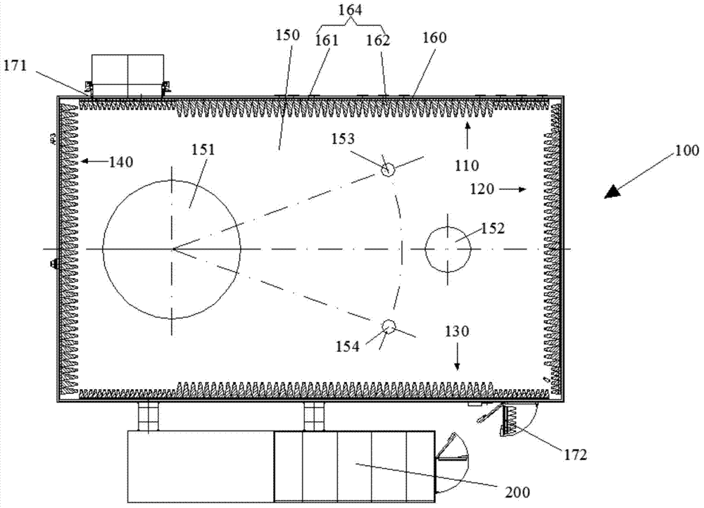 Anechoic chamber and using method thereof