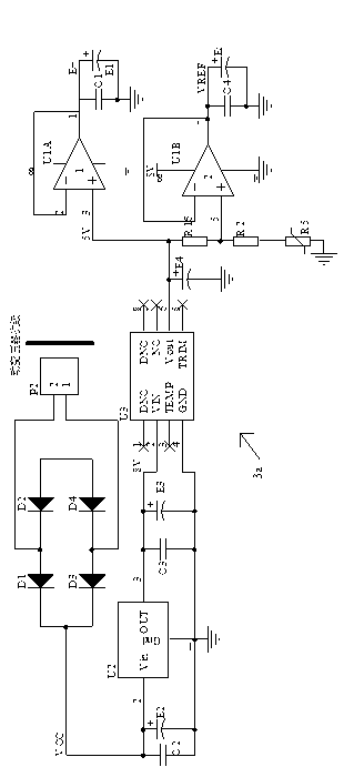 Rotation torque sensor supplying power by adoption of dynamic transformer in coupling mode