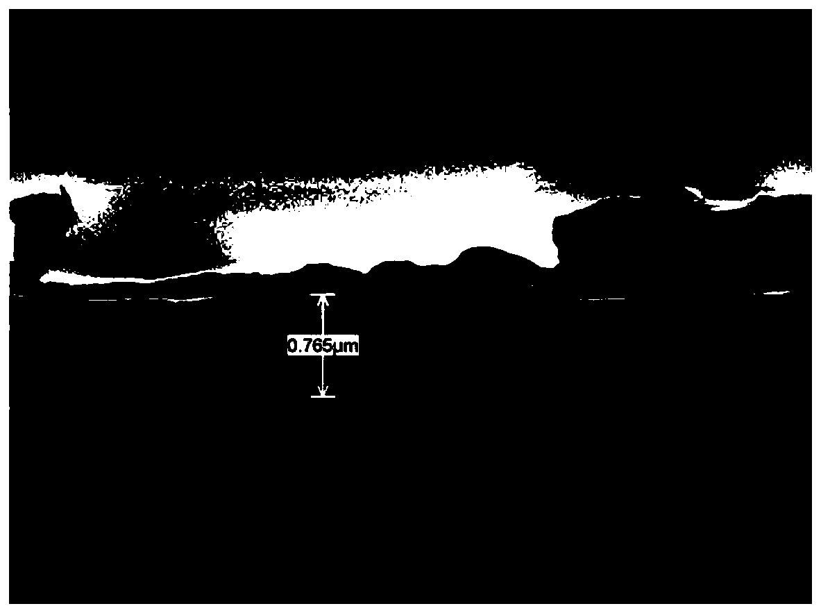 Application of imvite to magnetron sputtering target material, obtained imvite thin film and application