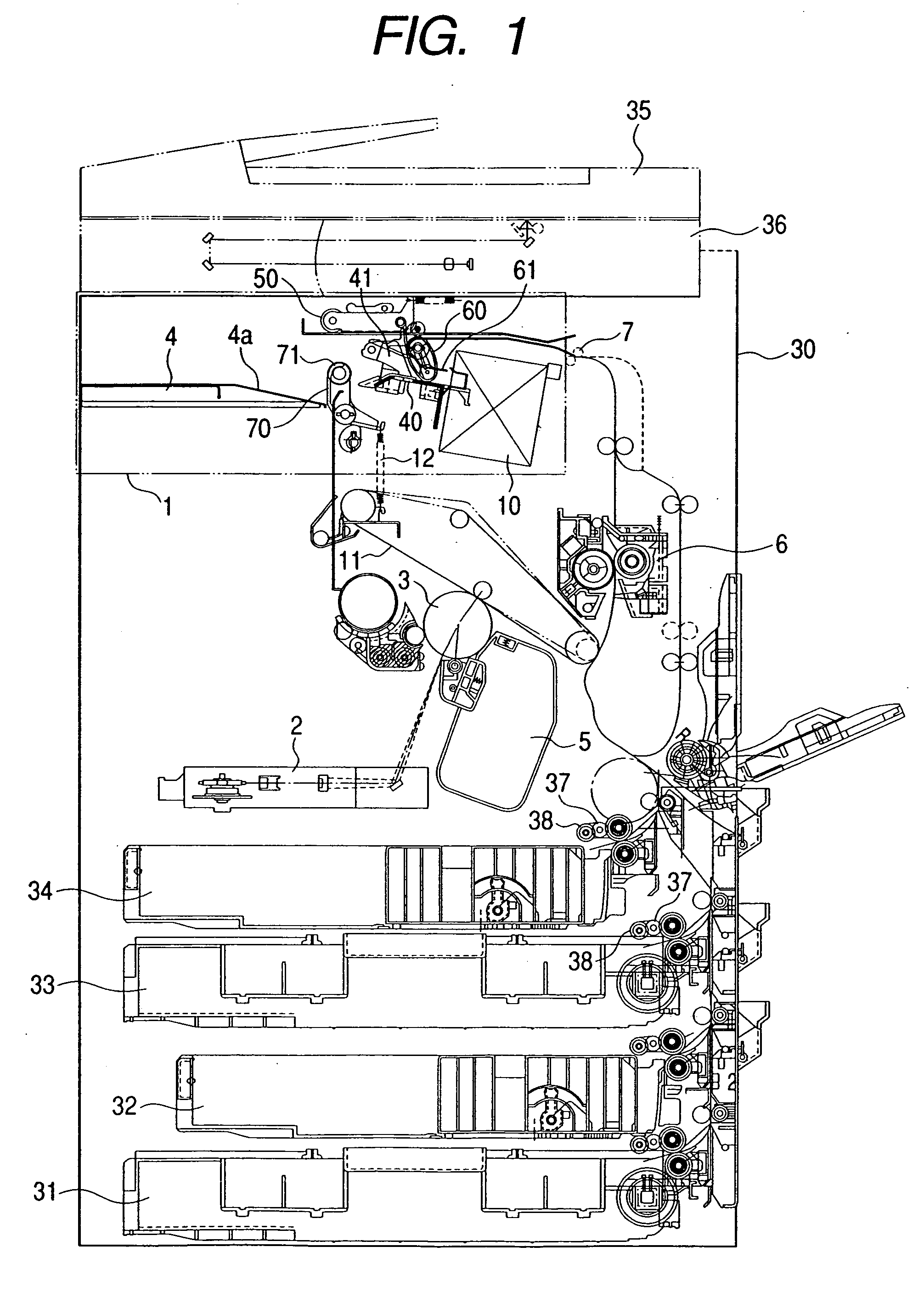 Sheet stacking-aligning apparatus, sheet processing apparatus and image forming apparatus