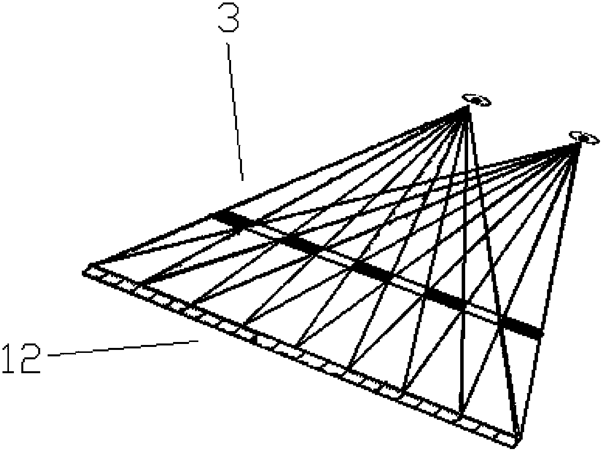 Naked eye 3D (Three-Dimension) projection system and projection screen thereof