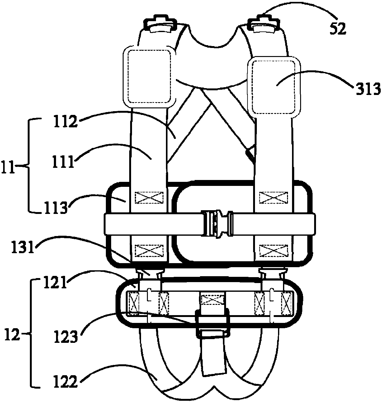 Wearable fixing device