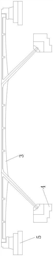 A construction method for a high-speed oblique-leg rigid-frame bridge