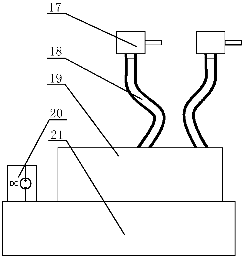 Combing-brush profile-modeling fructus-lycii picking tail-end executor