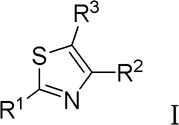 Thiazole derivative acting as DHODH inhibitor and its application