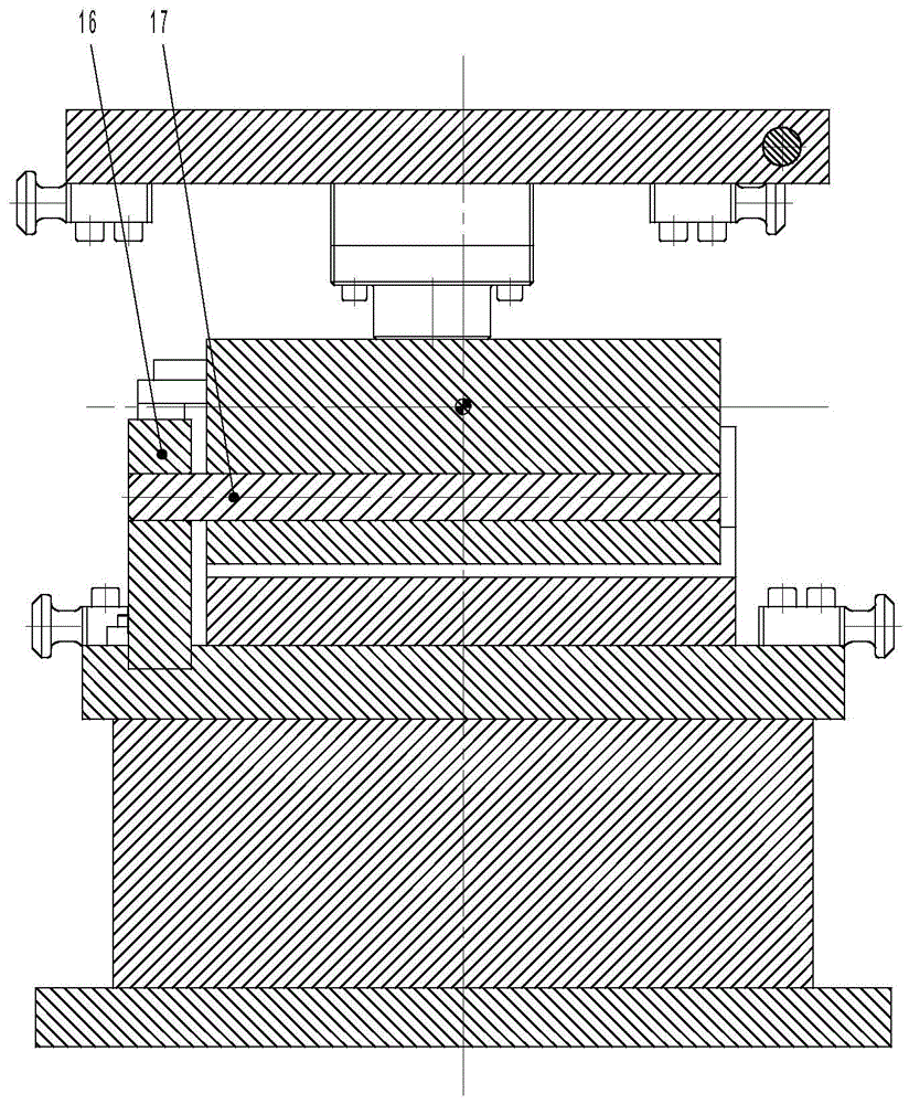 Automatic rolling die