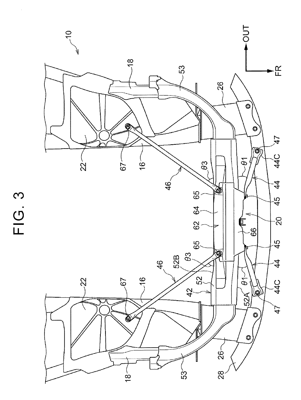 Vehicle front structure