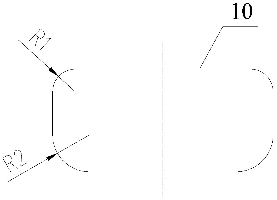 Metal acetabular outer cup closed-type forging die and method