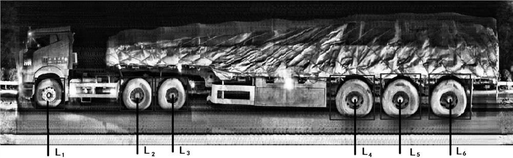 Weighing-free AI intelligent identification truck overload estimation method, device and system