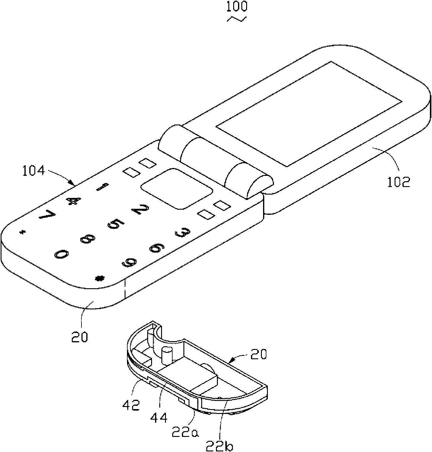 Antenna module and portable electronic device using same