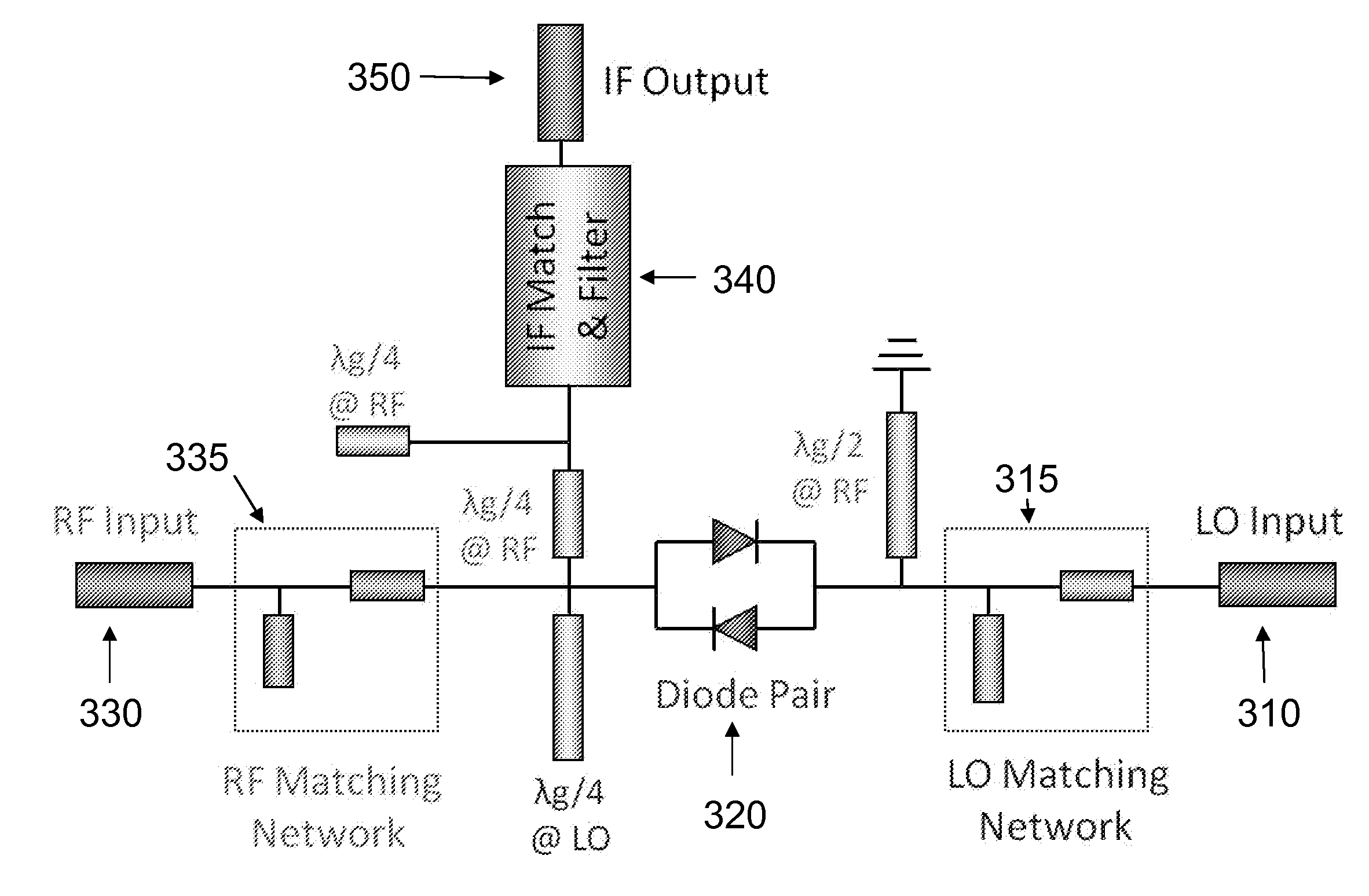 670 ghz schottky diode based subharmonic mixer with cpw circuits and 70 ghz if