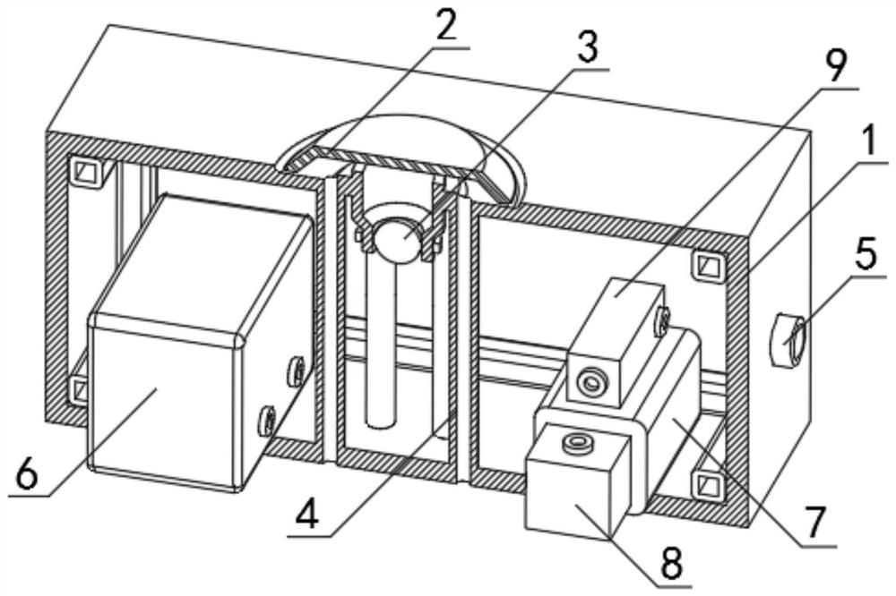 High-sealing-performance integrated hydraulic pump station