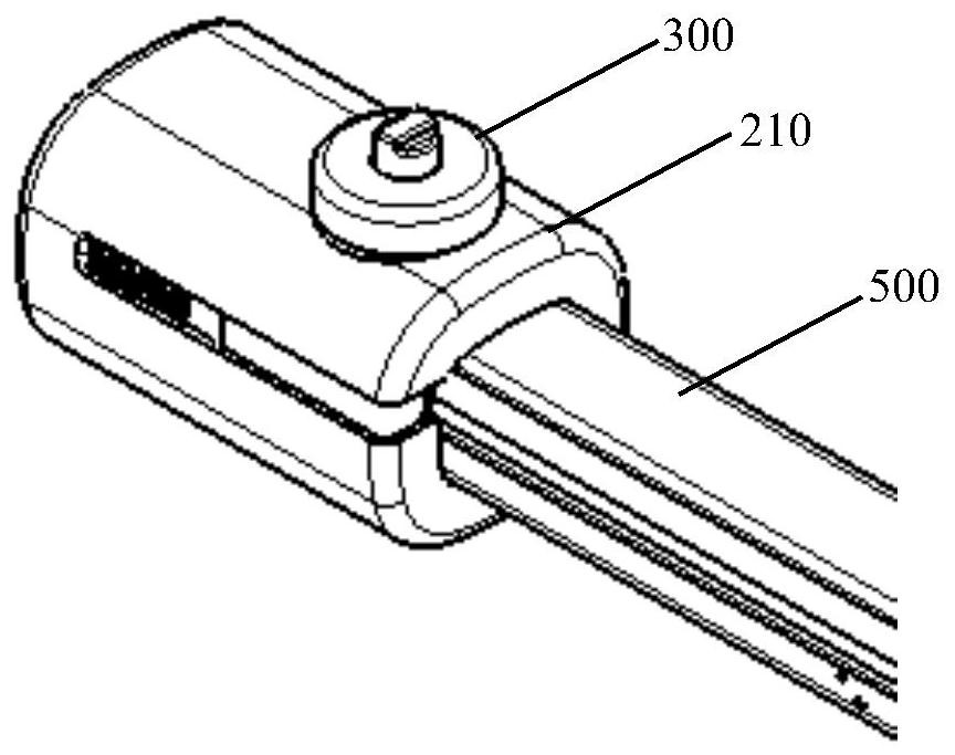 Blind structure for vehicle and vehicle