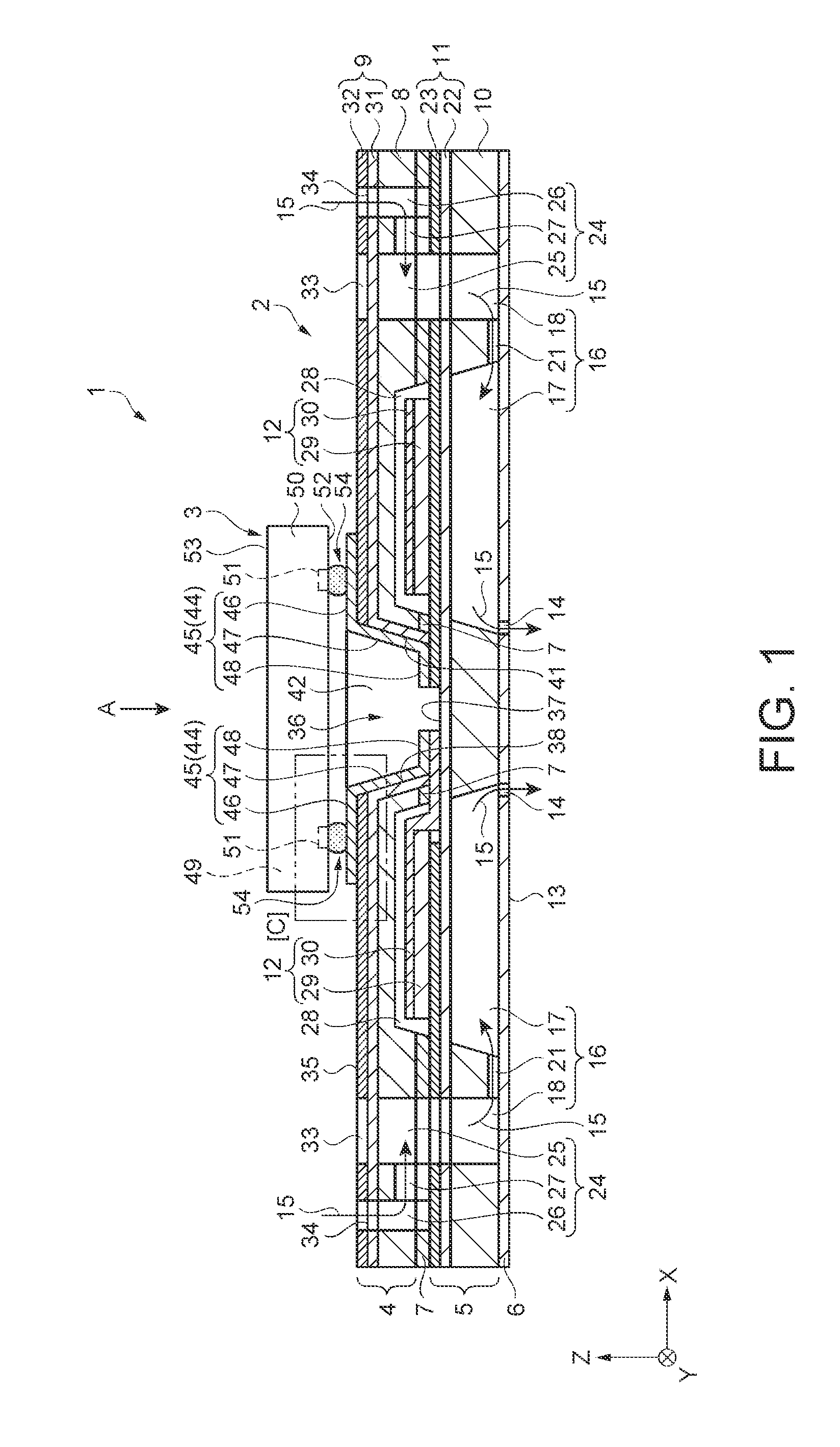 Wiring substrate, droplet ejection head, printing apparatus, electronic device, and manufacturing method for wiring substrate