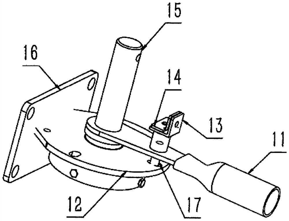 Manual operation mechanism of high-voltage isolating switch