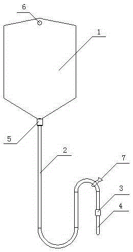 Intestinal lavage liquid and intestinal lavage appliance