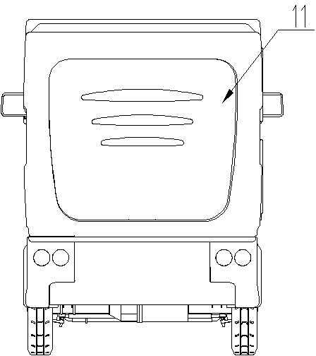 Electric high-pressure cleaning tanker