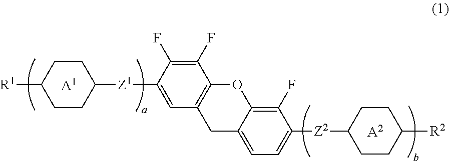 Liquid crystal compound having xanthene skeleton and exhibiting negative dielectric anisotropy, liquid crystal composition and liquid crystal display device