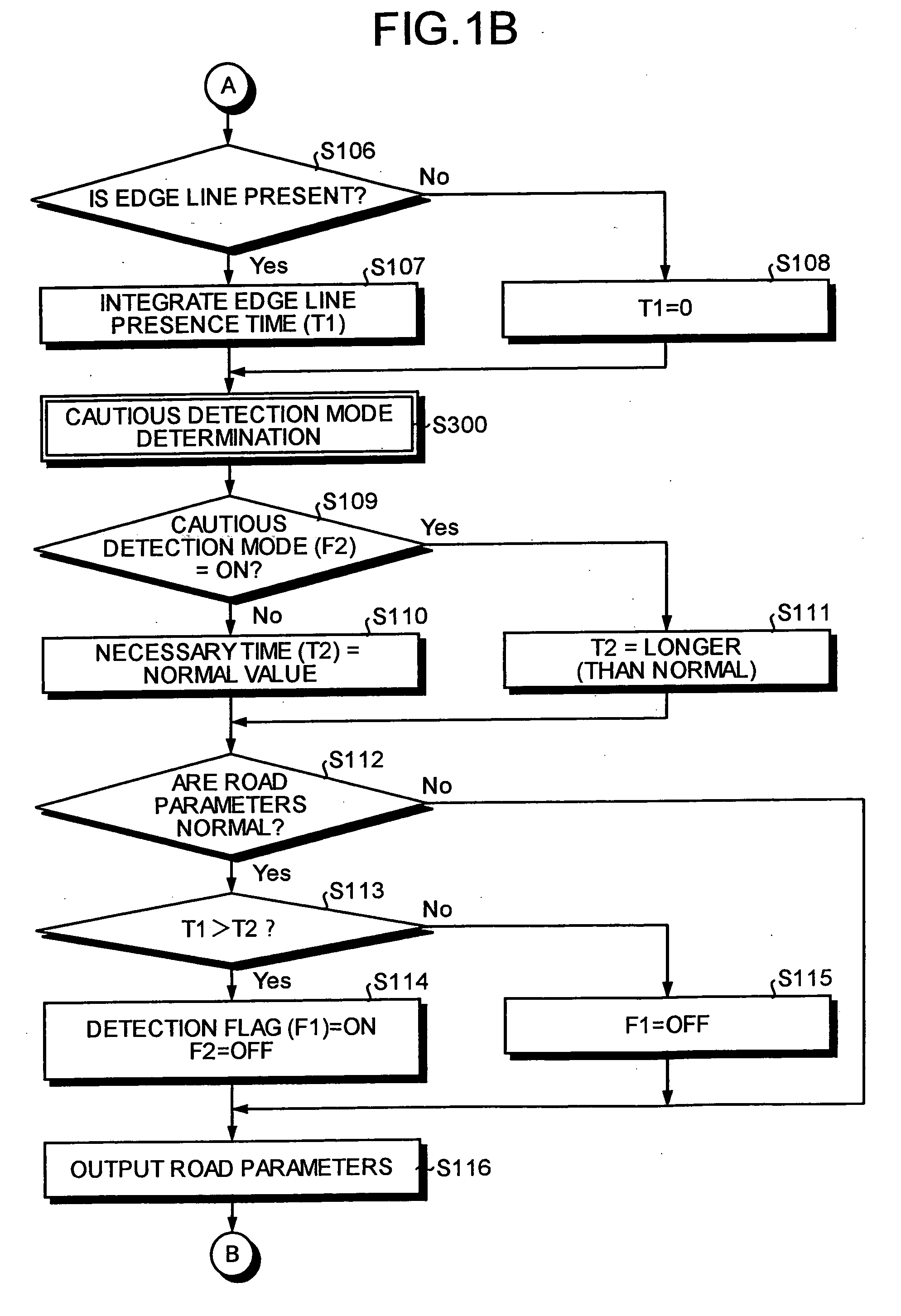 Vehicle lane detector