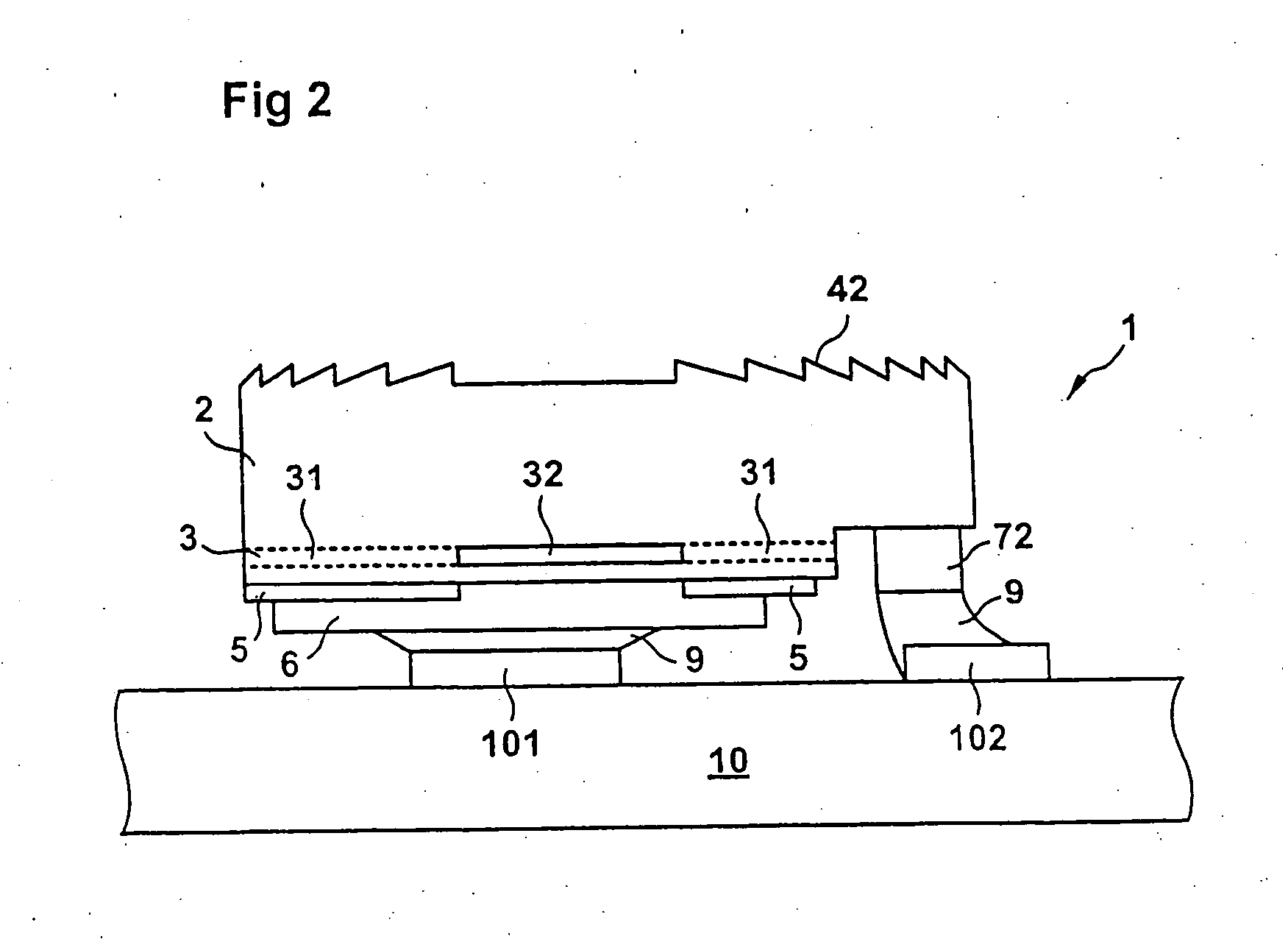 High radiance LED chip and a method for producing same