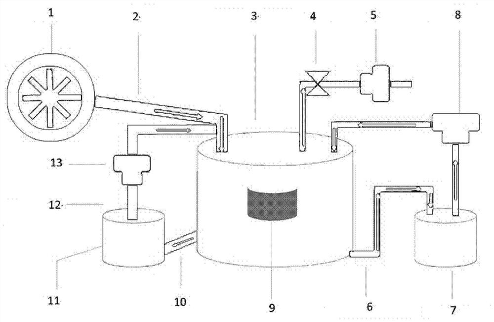 High solid content organic matter hydrolysis acid production system and method